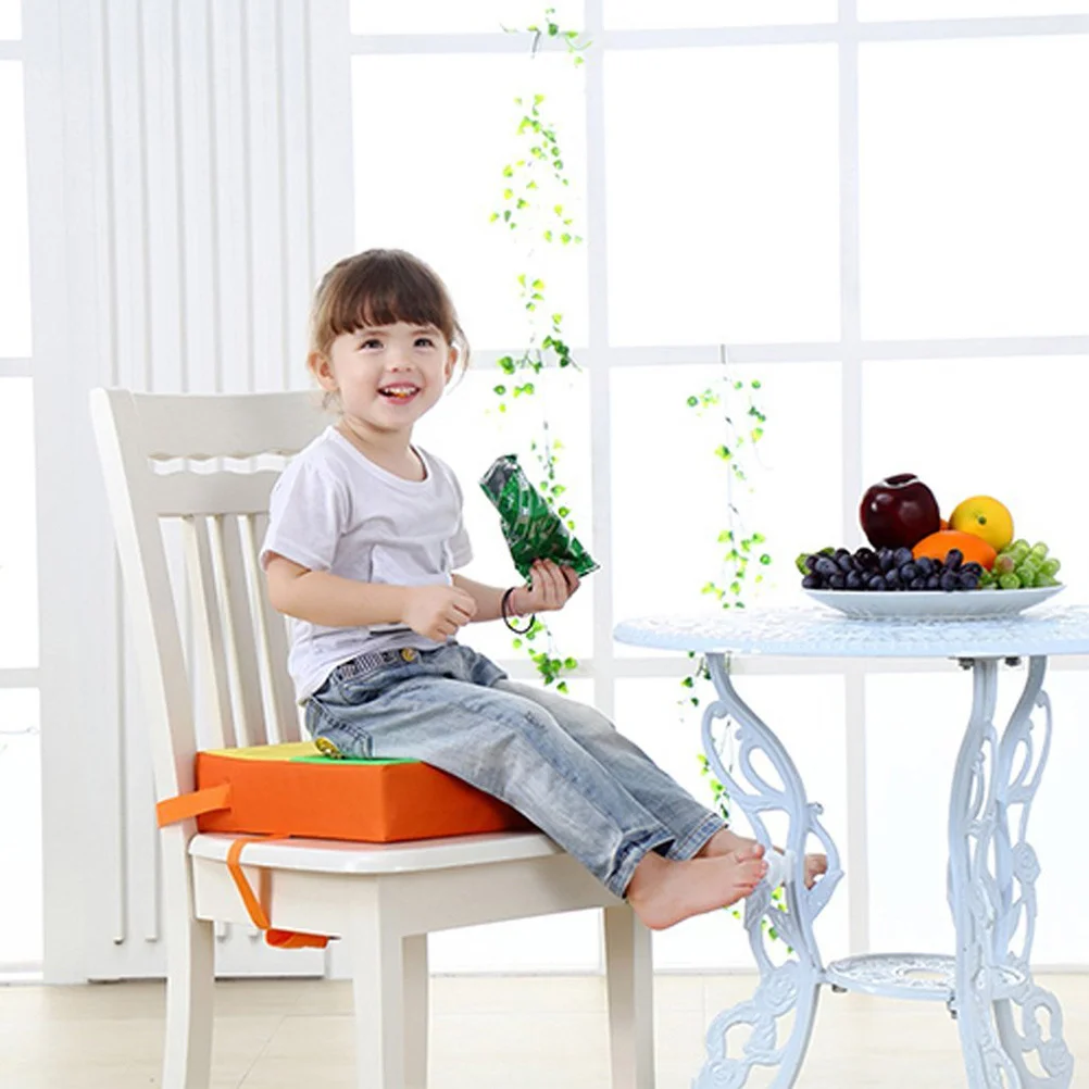 

Waterproof Highchair Mat 31.5X31.5X8Cm Oxford Pvc Booster Seat Cushion Adjustable Dining Chair Pad For + Years Random