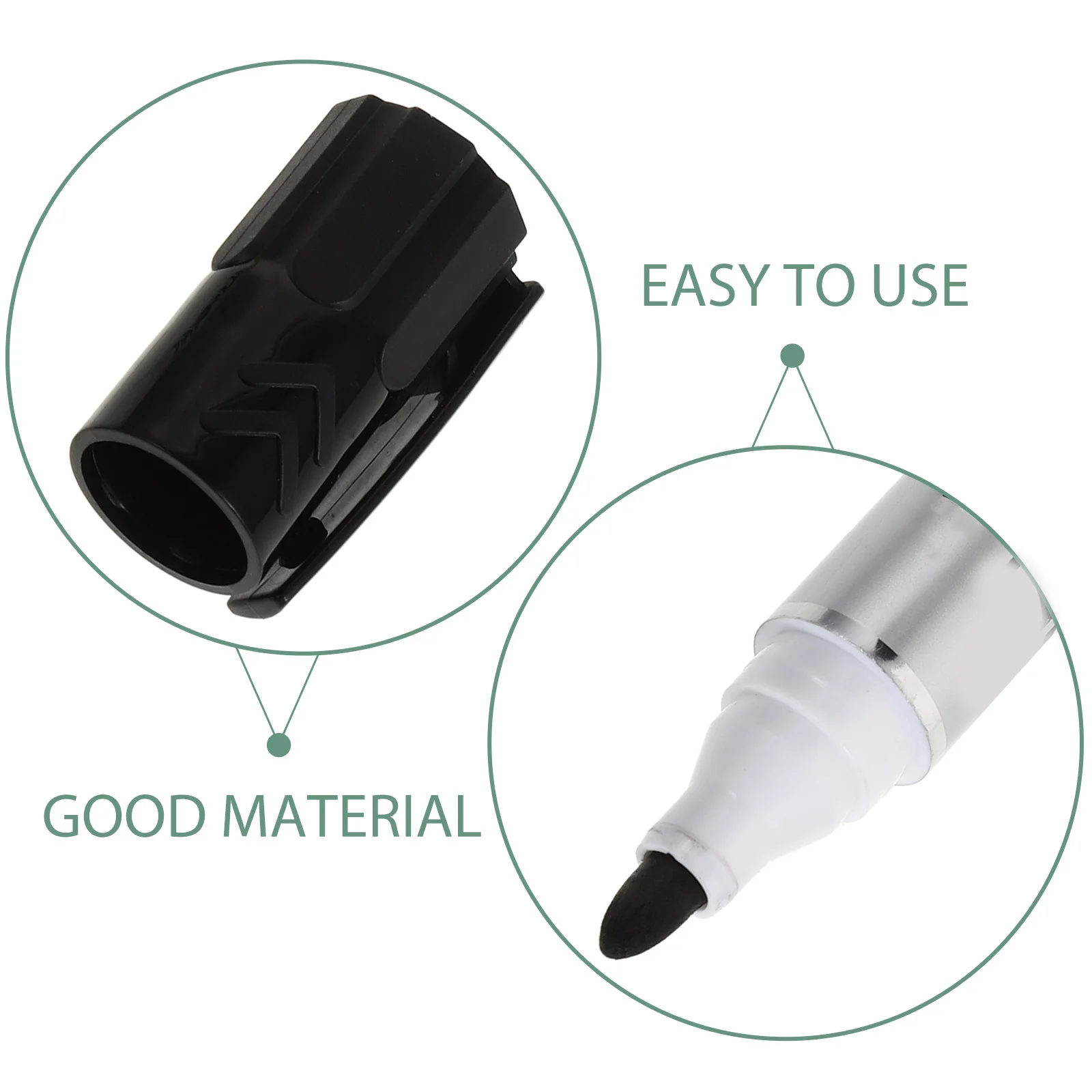 Marker Pen Shape Key Holder Box Outdoor Hidden Key Hider Large Capacity Secure Storage Case for Home Yard Keys Box for Outside