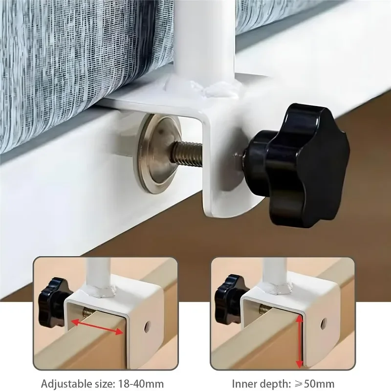 Thickened Anti‑Drop Bed Protector Rail High Baffle Safety Guard Accessory for Dormitory Bunk Bed Elderly Bed Use