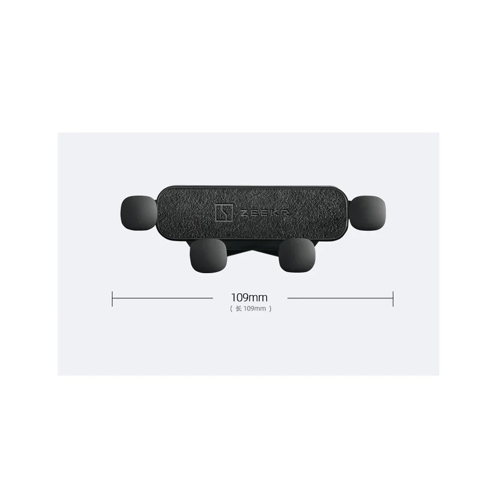New1 Phone Holder for Zeekr 9X 7X 001 007 009 MIX Leather Dashboard Air Vent Mount Interior GPS Bracket Accessories Dedicated