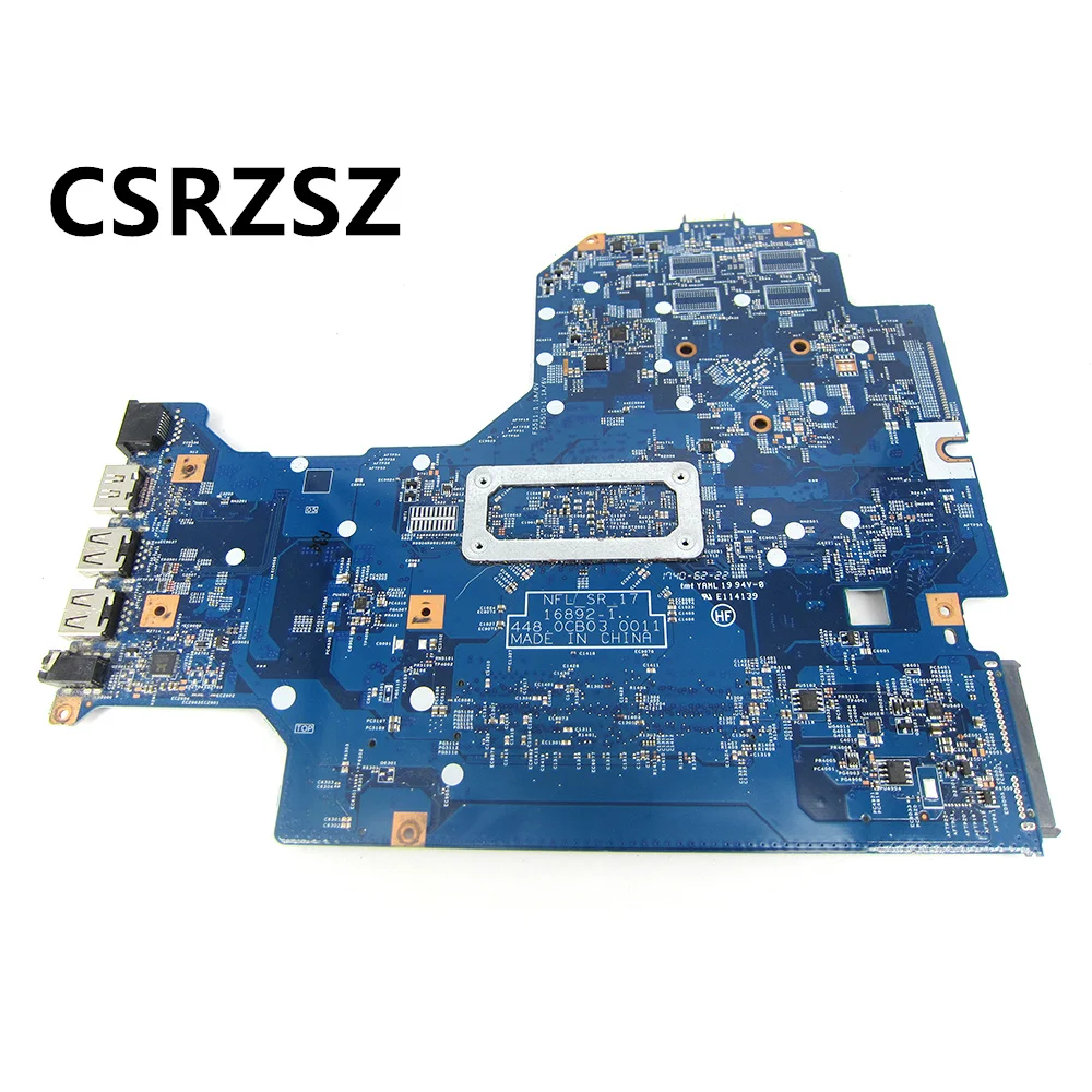 

CSRZSZ для ноутбука HP 17-AK, материнская плата 16892-1 448.0CB03.0011 с процессором A9-9420, полностью протестирована, ок
