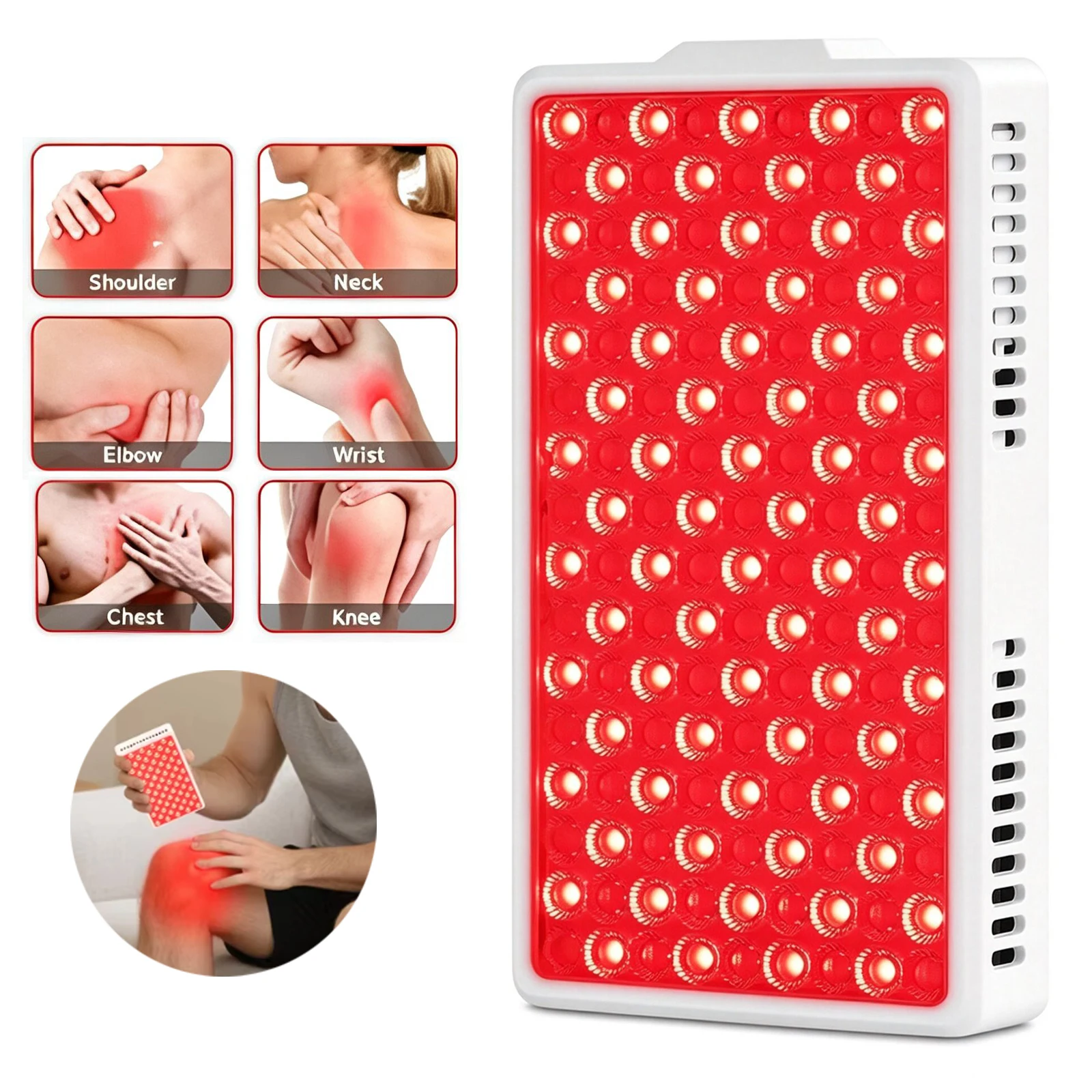 Galvanic Skin Sensor - Portable Red Infrared Light Therapy Device