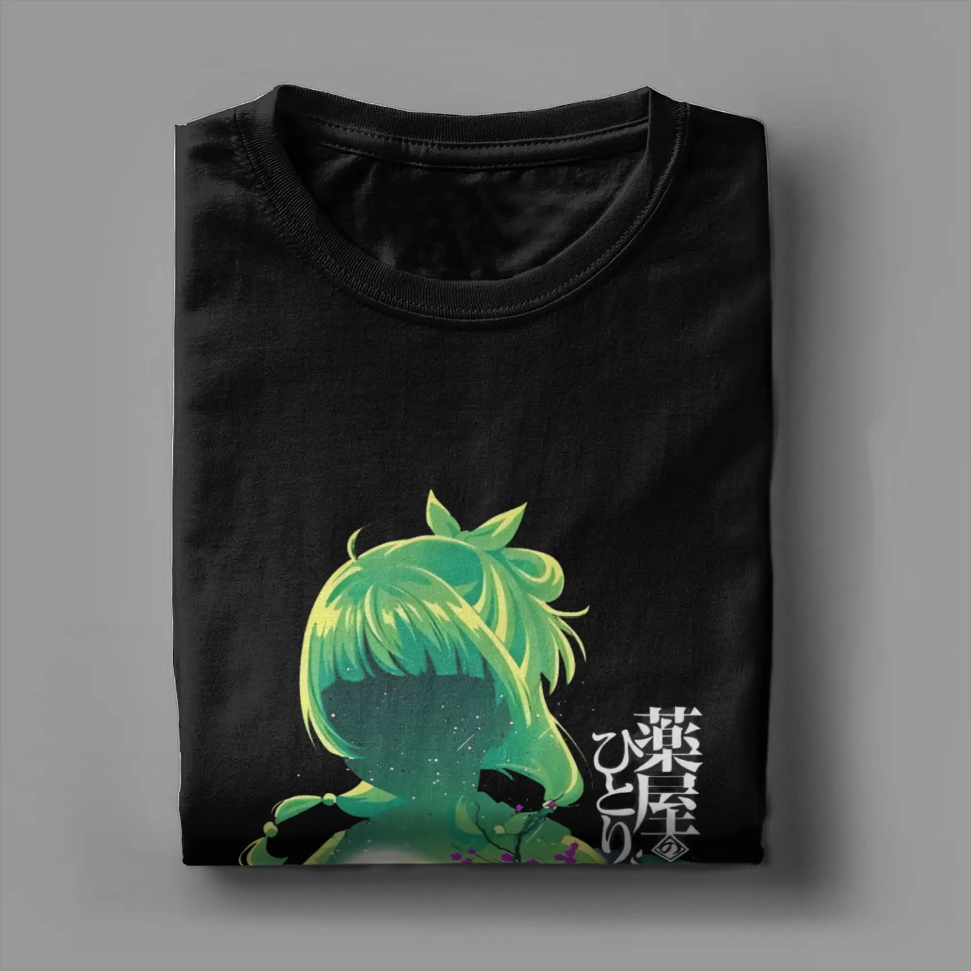 Maomao The Apothecary Diaries T-Shirts Men Manga Anime Vintage 100% Cotton Tee Shirt O Neck Short Sleeve T Shirt Printed merch