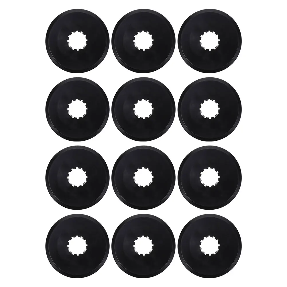 

12Pcs Bike Flywheel Guard Precision Fit Spoke Protector for Mountain Bicycle Rear Derailleur Enhanced Component Durability Wheel