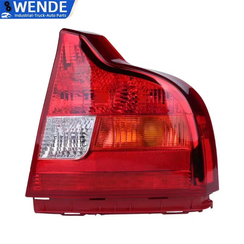 Reflector de cubierta de lámpara trasera de coche, luz de parachoques izquierda y derecha para Volvo S80(2004-2006) OEM 30634195 30634193