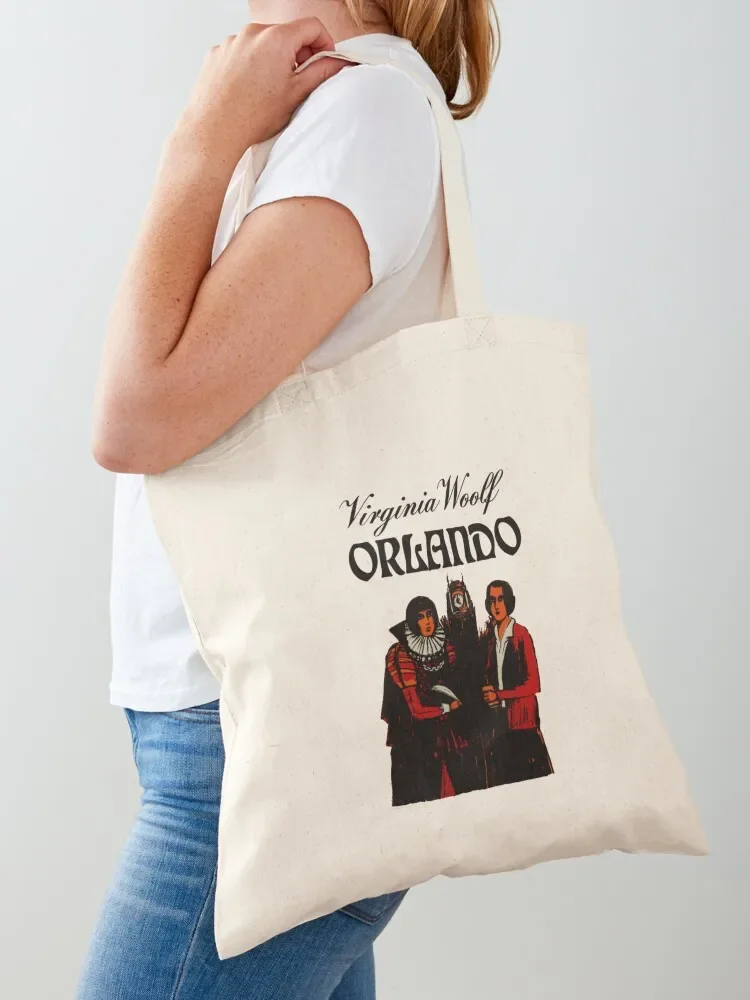 

Orlando - Virginia Woolf Camiseta Tote Bag bags luxury women tote bag screen Custom bag shopper women canvas