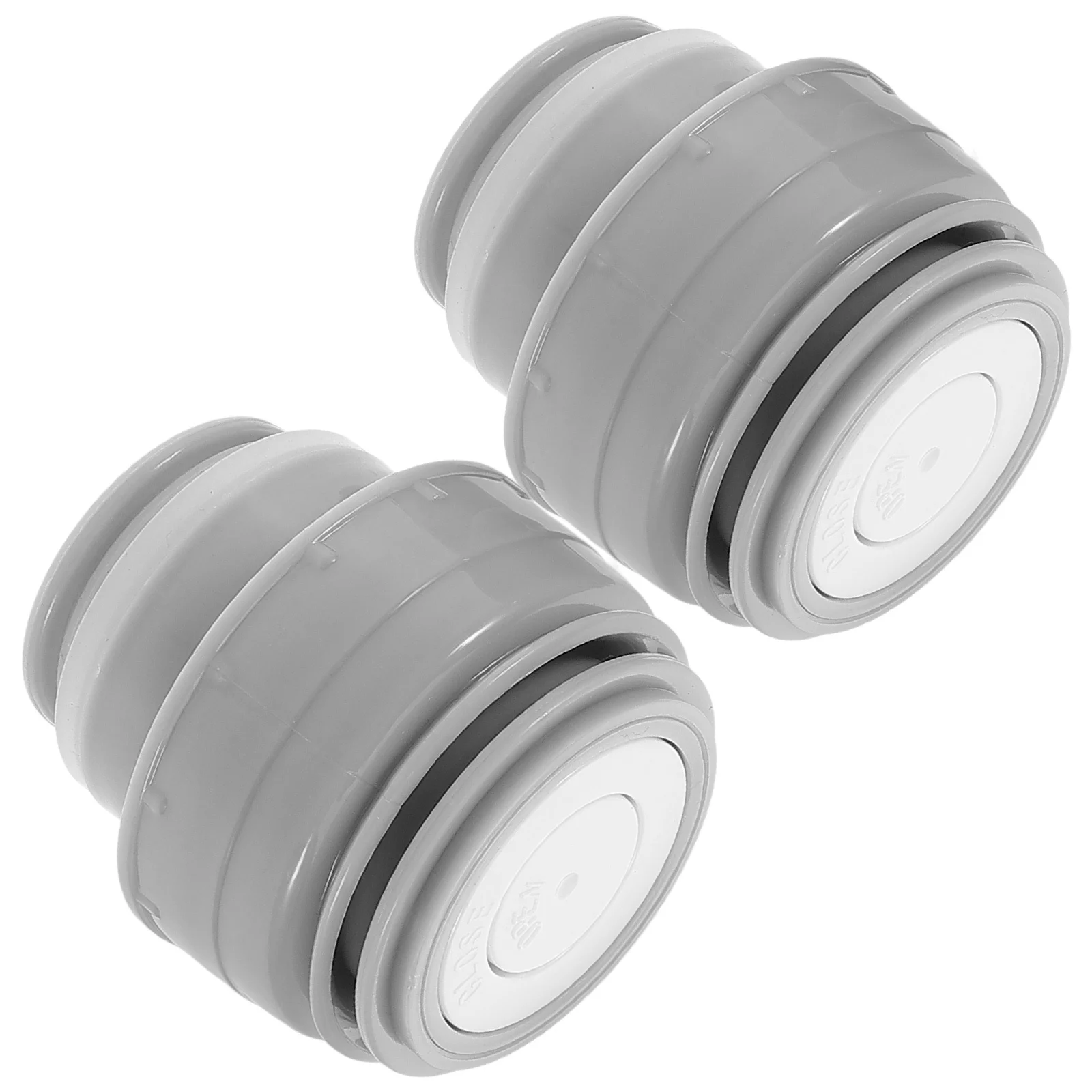 

2Pcs Universal Thermal Cup Lid Accessories for 500Ml to 1200Ml Insulated Bottles Leakproof Travel Mug Stopper Grey