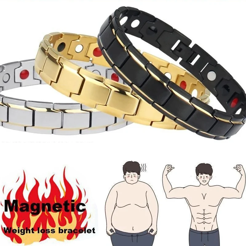 Men Women Weight Loss Dragon Energy Magnets Jewelry Slimming Bangle Bracelets Twisted Magnetic Power Therapy Bracelet Healthcare