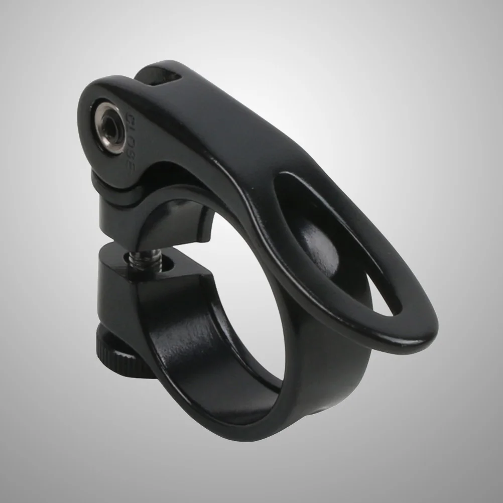 

Quick Release Seat Tube Clamp Bike Aluminum Alloy Black Seatpost for Fixed Gear