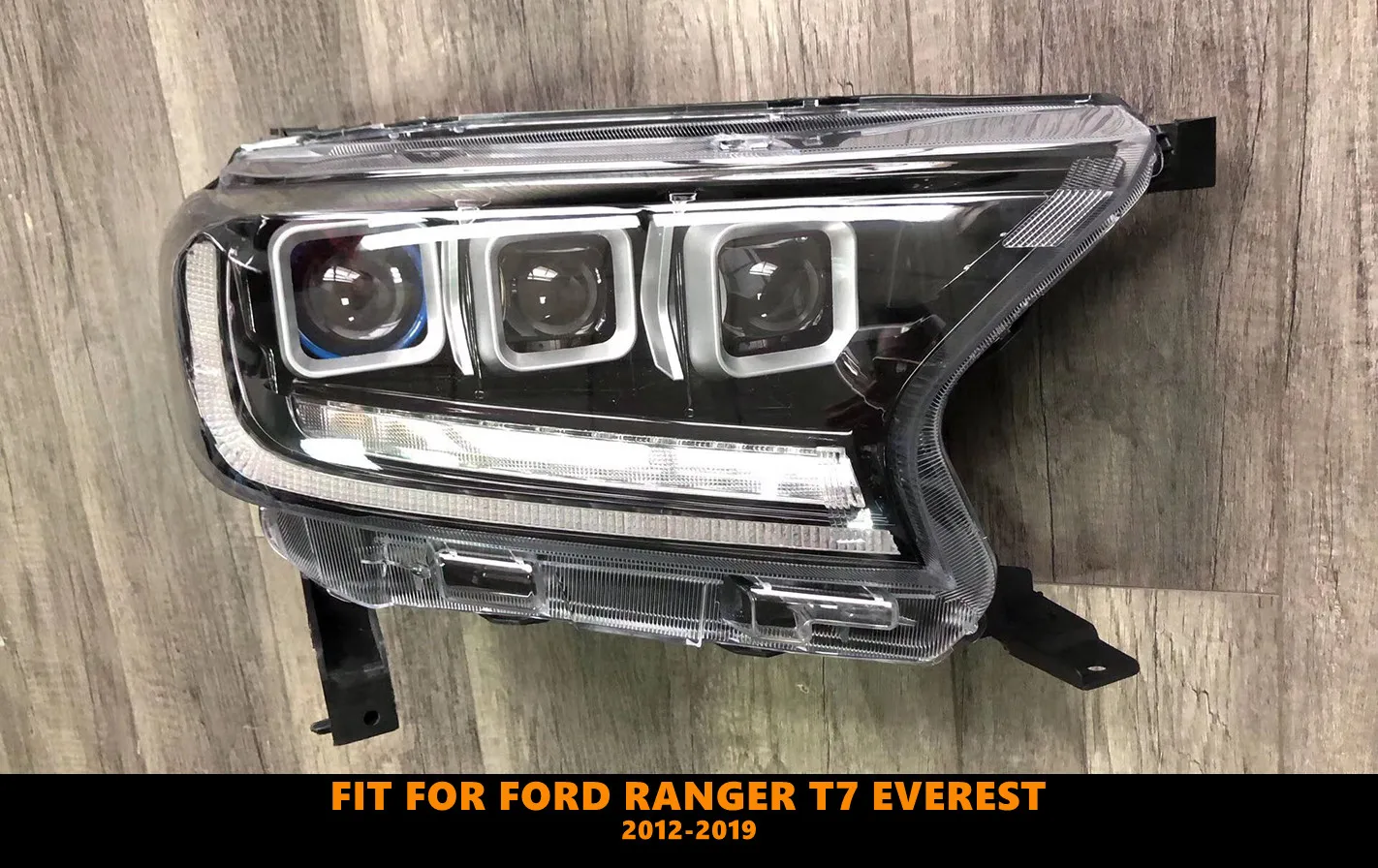 Good Quality Car LED Headlights Head Lamps Turn Signal Lights Fit For Ford Ranger T7 Everest 2012-2019