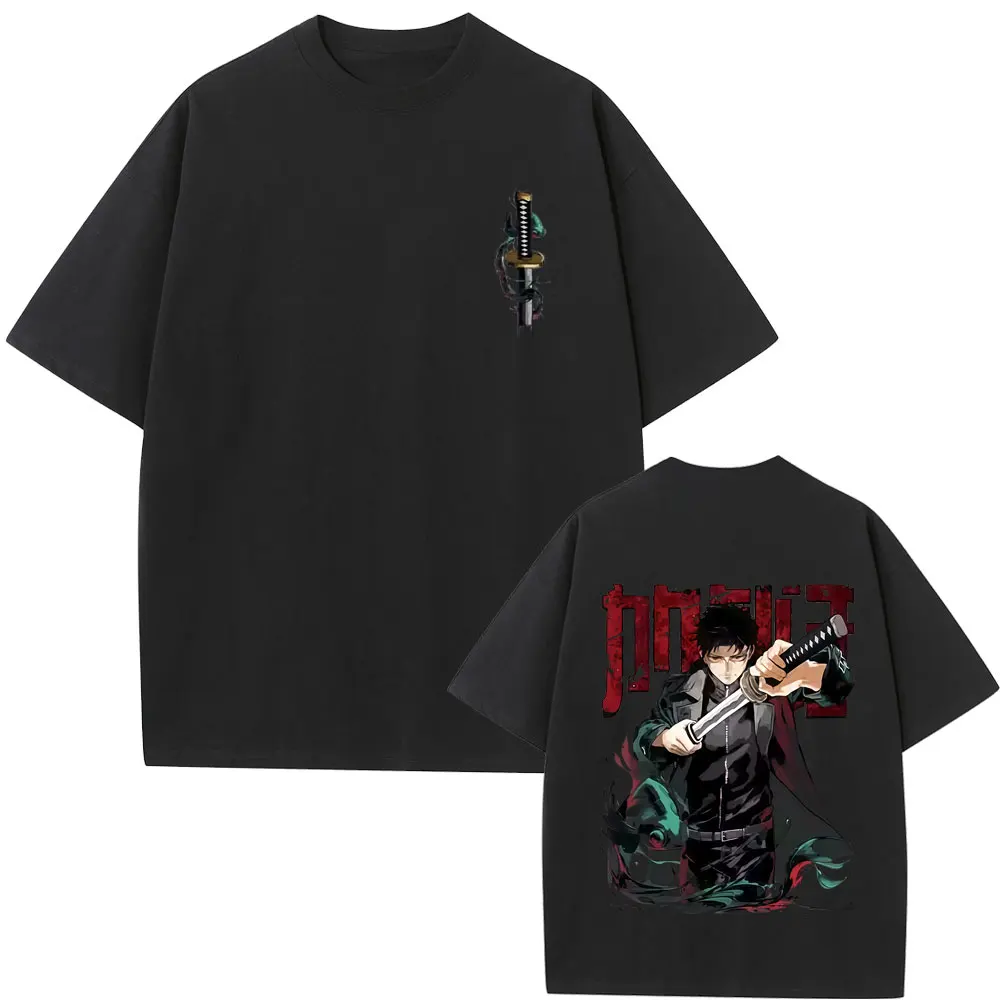 

Anime Kagurabachi T Shirts Cartoon Chihiro Rokuhira Graphic T-shirt Summer Men's Women Manga Casual High Quality Cotton Tshirt