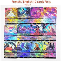 Cartes de jeu Lorcana Chapitre 2 Proxy, feuille anglaise et française, Alice, Arthur, Beast, Cendrillon, Hercules, Tremaine, Madame TCG, haute qualité