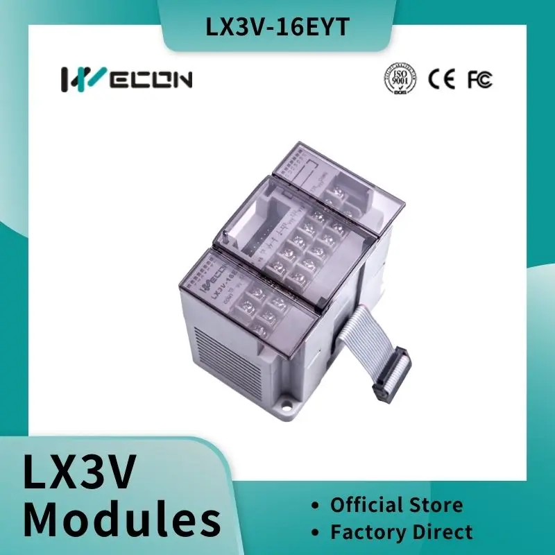 Wecon 16-channel Transistor Output Extension Module LX3V-16EYT