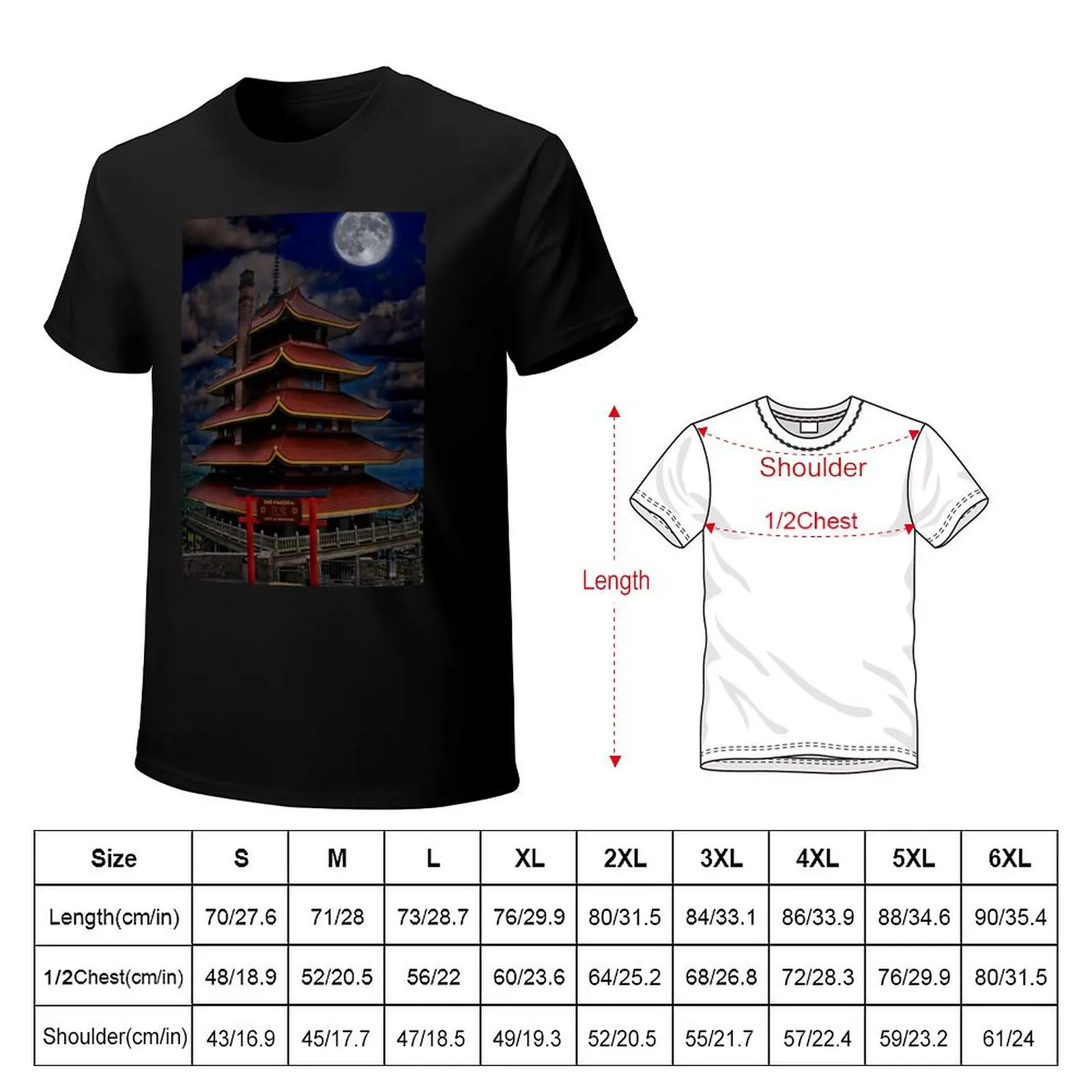 Pagoda - Reading Pa. T-Shirt new edition vintage t shirts shirts graphic tee quick drying mens t shirt graphic