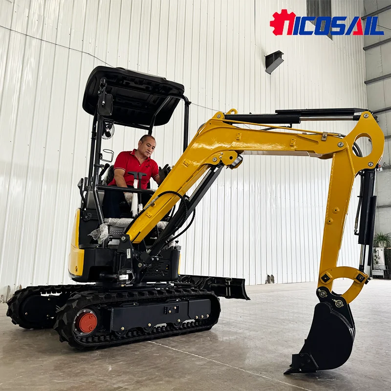 

CE EPA Engine Farm Garden Mini Excavator Cabin Multifunctional 1.8T 2T 2.5T 3.5T Mini Digger Small Escavatorr