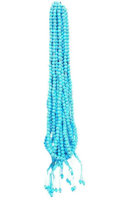 

IQRAH Blue Rosary With 99 Backing Pattern (Deck)