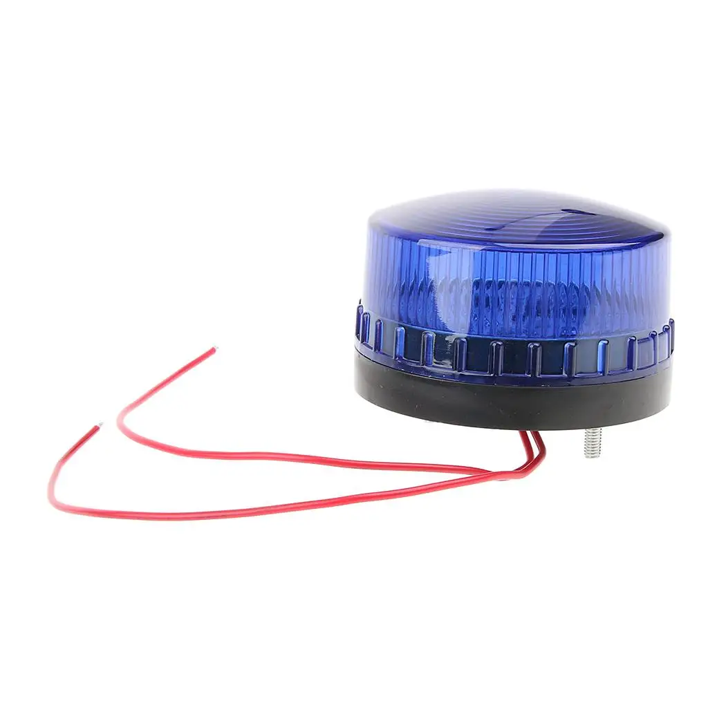 

Industrial Strobe Warning Beacon Blue LED Flashlight Waterproof Emergency Lamp for Sentry Box Workshop