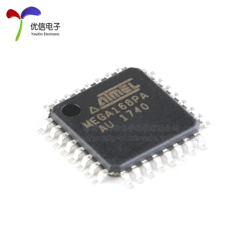Free shipping    ATMEGA168PA-AU 8 16KAVR TQFP-32     10PCS