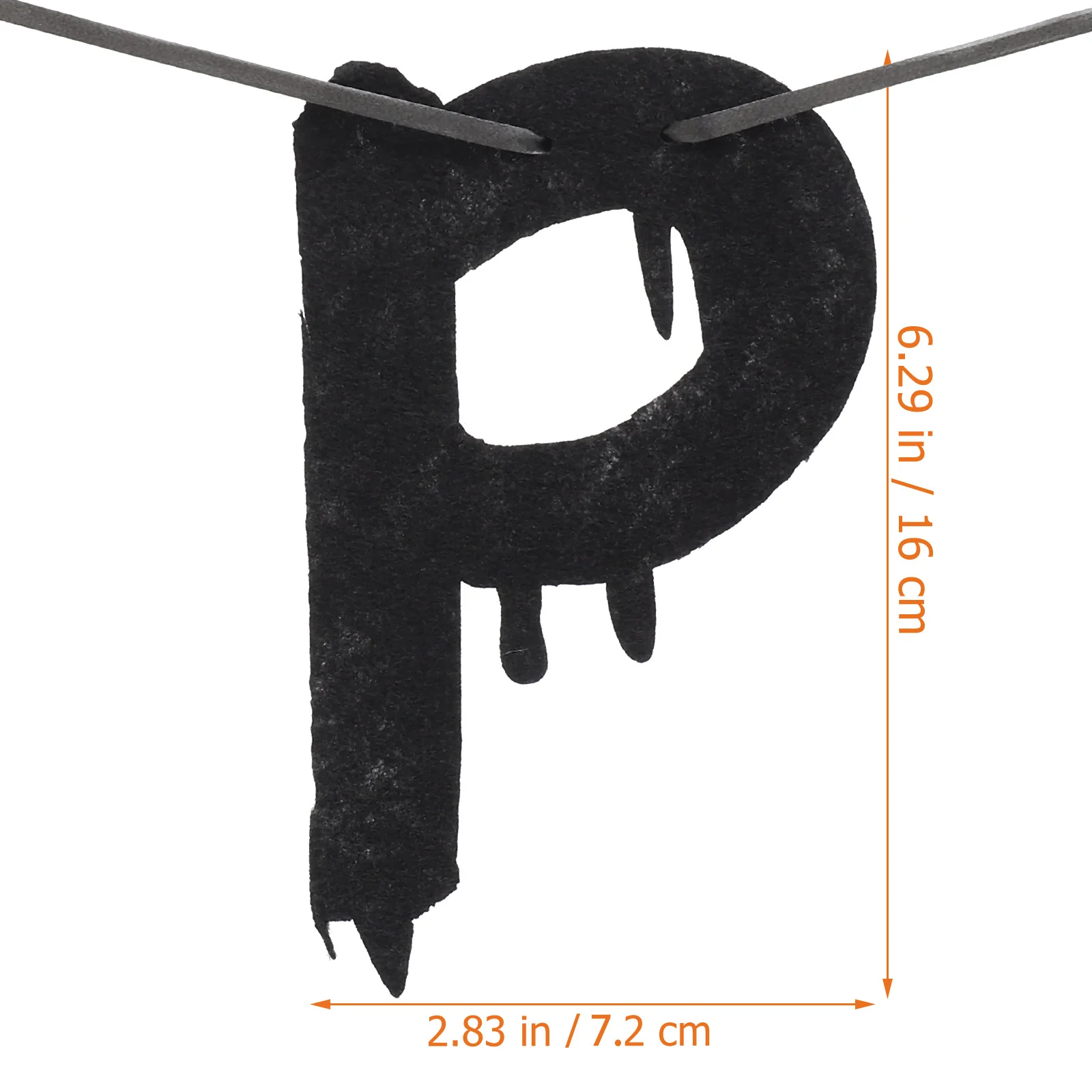 

1Set Halloween Party Hanging Garland Nonwoven Banner Decorations Home Office Festive Scene Setting Props Happy Halloween Banner