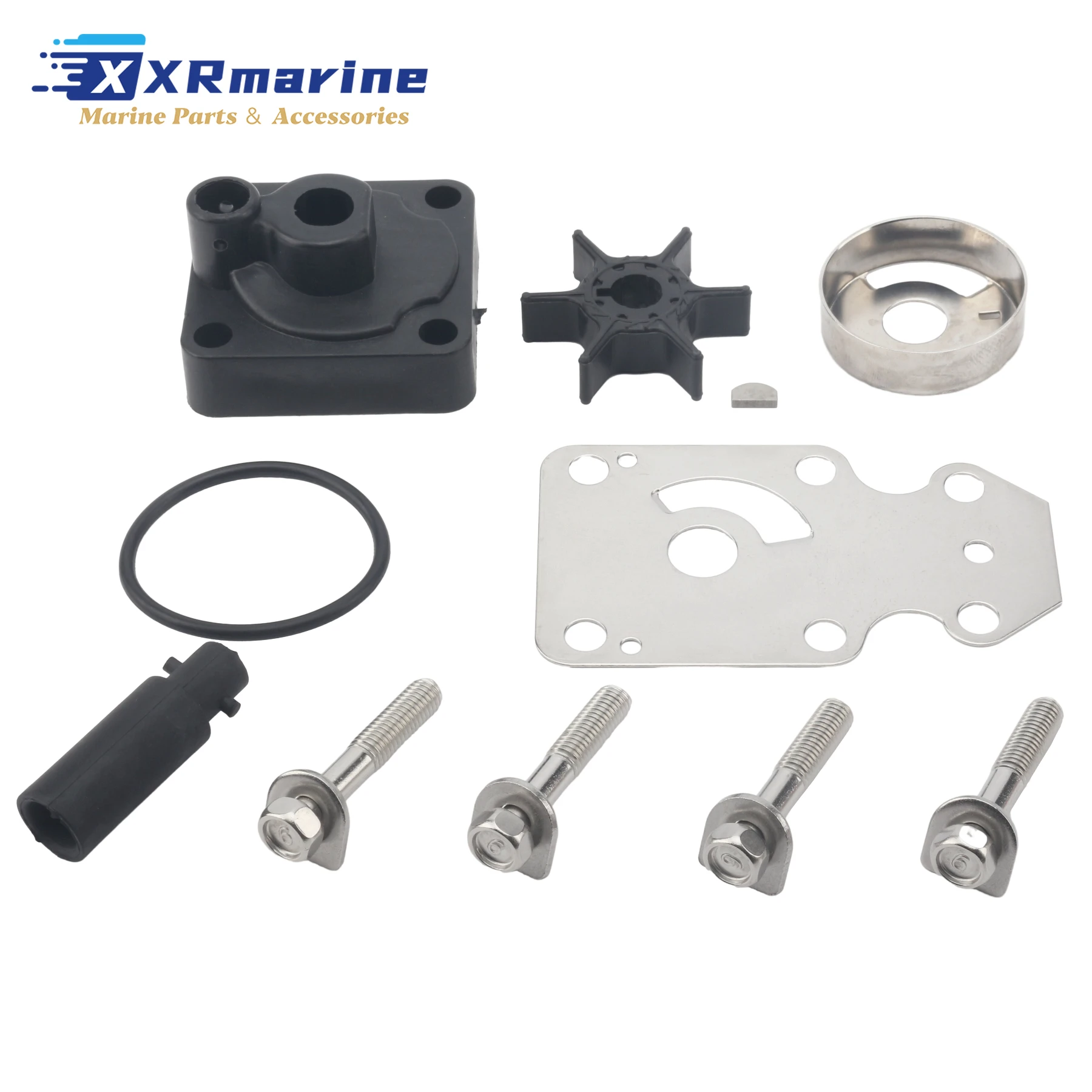 

68T-W0078-00 Water Pump Repair Kit Fits for Yamaha 6 8 9.9 HP Outboard Engines Replaces 68T-W0078-01 68T-W0078-02 18-3450