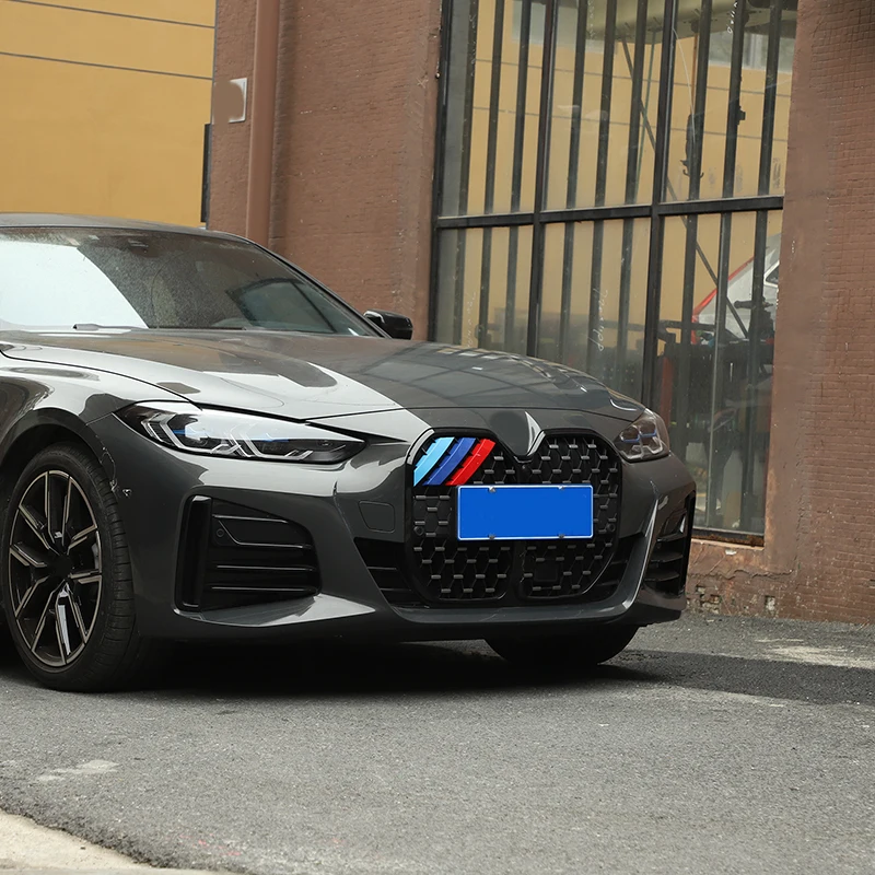 

Gao Ruying For BMW 4 Series G22 G23 G26 2020-2023 ABS Car Front Grill Decoration Sticker Grille Decorative Trim Car Accessories