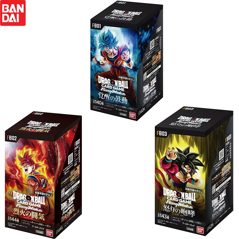 Original BANDAI TCG: Fusion World Awakened Pulse Booster Box[FB01 02 03] (Box) 24 Packs(Japanese) Collection Card