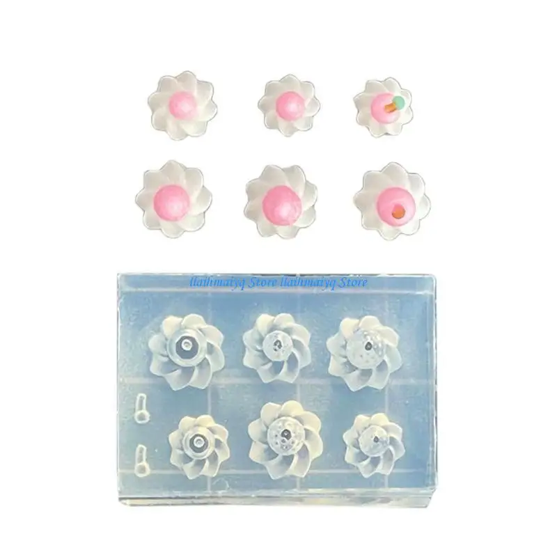 573B Cream Strawberry Silicone Mold Cake Fondant Molds Pastries Baking Tool Resin