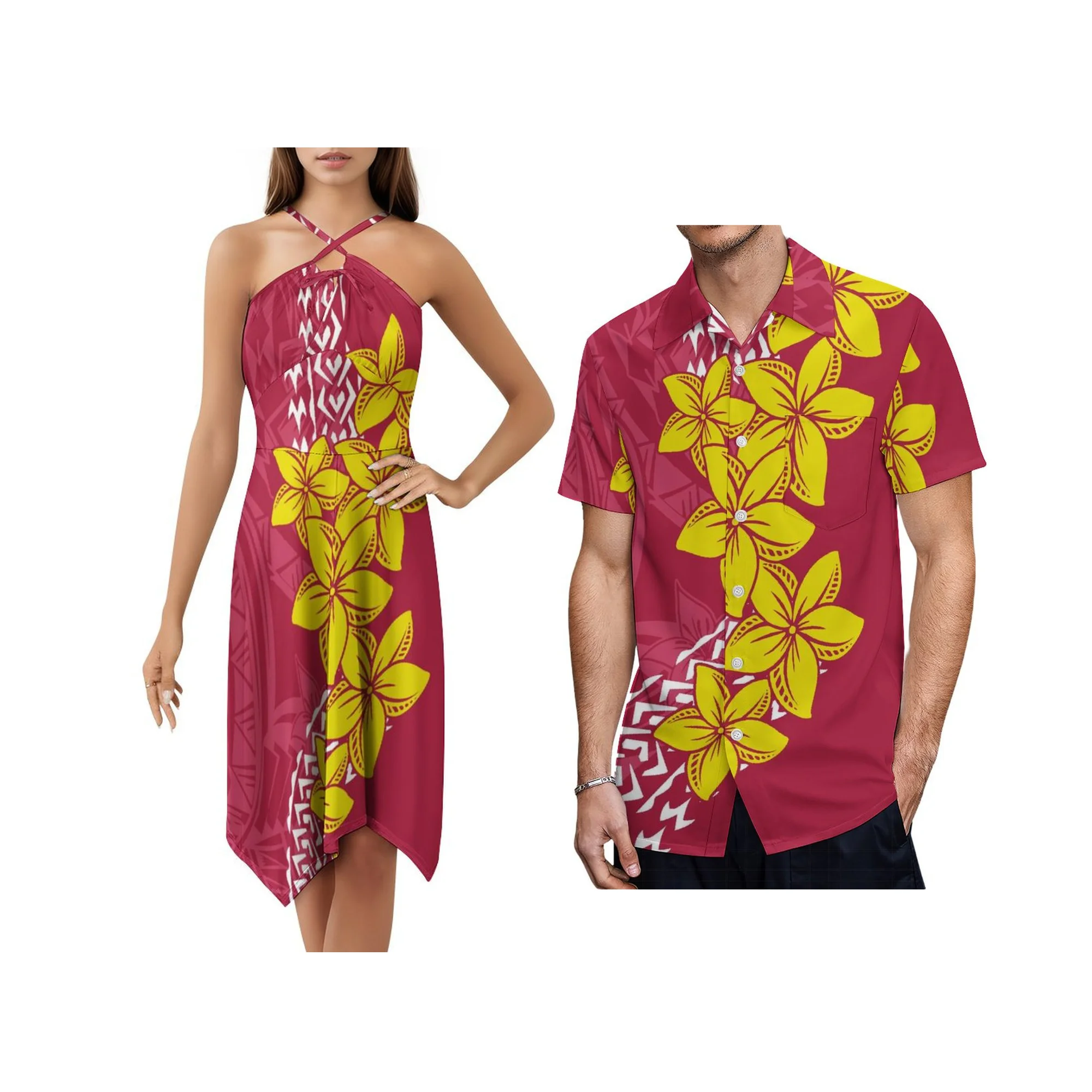 Samoa Islands aangepaste vrouwen jurk lichte en comfortabele zomerjurk Polynesische zoom scherp ontwerp sexy mode jurk