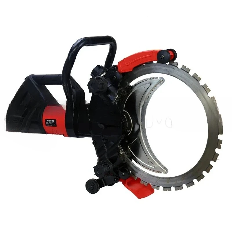 

New Handheld Concrete Cutter with Wall Saw and Ring Blade Portable Concrete Cutting Machine