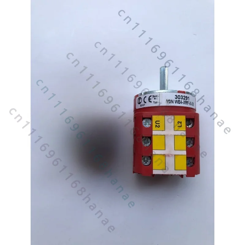 Brand‑New V3N WE4‑XRF‑X‑XX Germany 3‑Position Rotary Switch 2‑Click Rotation Silver Contact Electrical Replacement Part