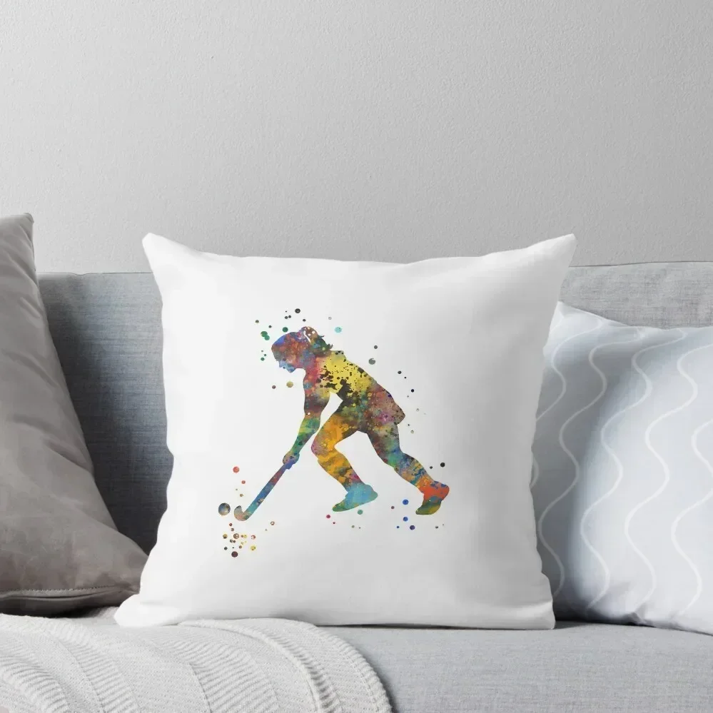 

Field hockey girl Throw Pillow christmas ornaments 2025 Pillowcases For Pillows pillow pillowcase Sofa Cushions Covers pillow