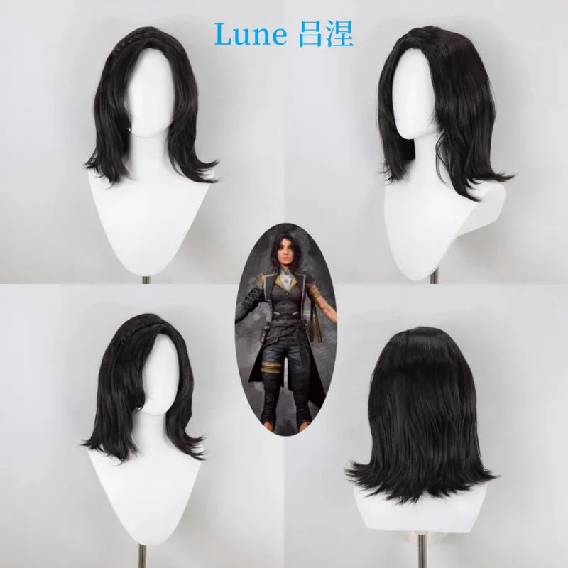 qa156Game Clair Obscur：Expedition 33 Cosplay Sciel Lune Maelle Gustave wigs Halloween new Man Woman Wig