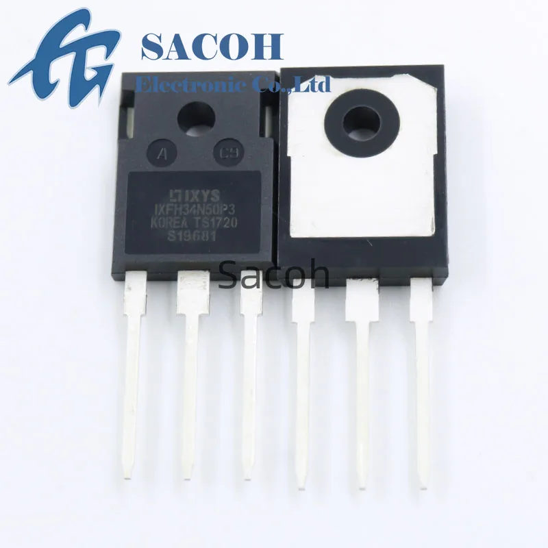 Neues Original 2 teile/los ixfh34n50p3 oder ixfh34n65x2 oder ixfh35n30 oder ixfh36n50p ixfh36n55q ixfh36n60p bis-247 34a 500v Power Mosfet