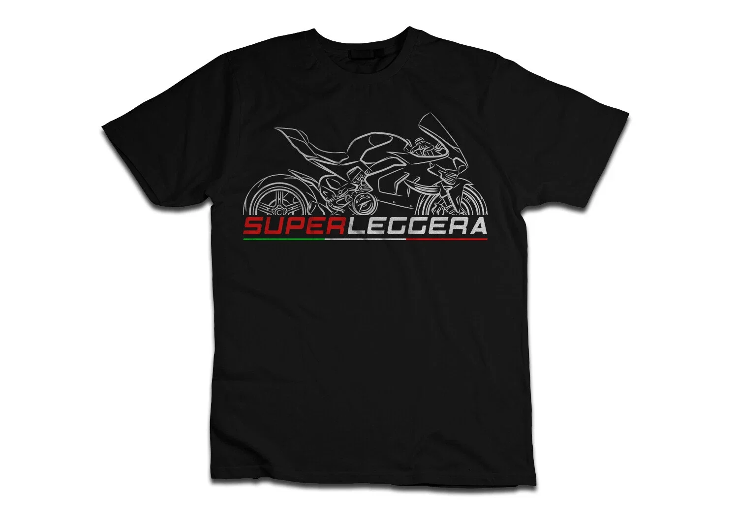 

Superleggera 2021-2023 Motorcycle T-Shirt Graphic Summer Short Sleeves 100% Cotton Cool Tee S-3XL