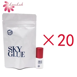 Sky S plus Red Cap Eyelash Extension Glue with Sealed Bag Professional Beauty Makeup Tools for Wholesale Korean Style
