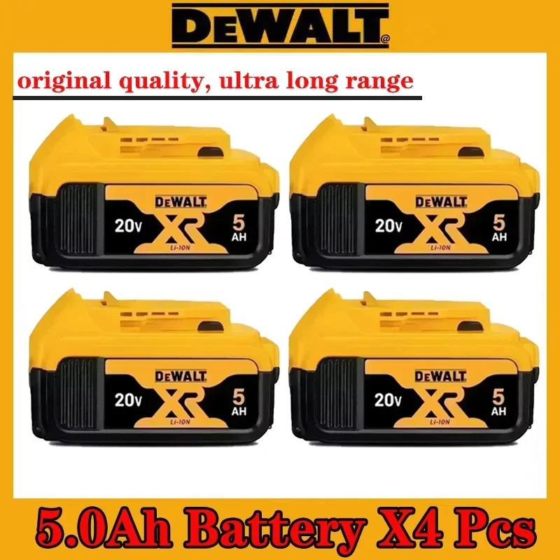 Dewalt 20V Battery Electric Tool Battery 600mAh 20V 18.0Ah DCB206 20V DCB205 DCB204-2 DCB2001