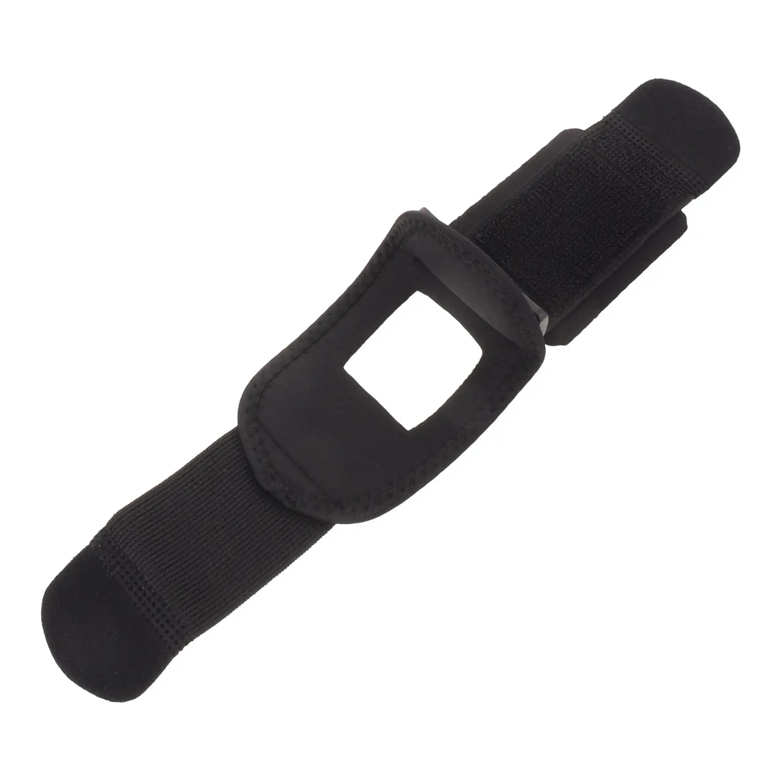 Pulseira protetora elástica preta para smartwatch, resistente a impactos, para rastreador de atividades físicas, respirável, à prova de suor, para uso