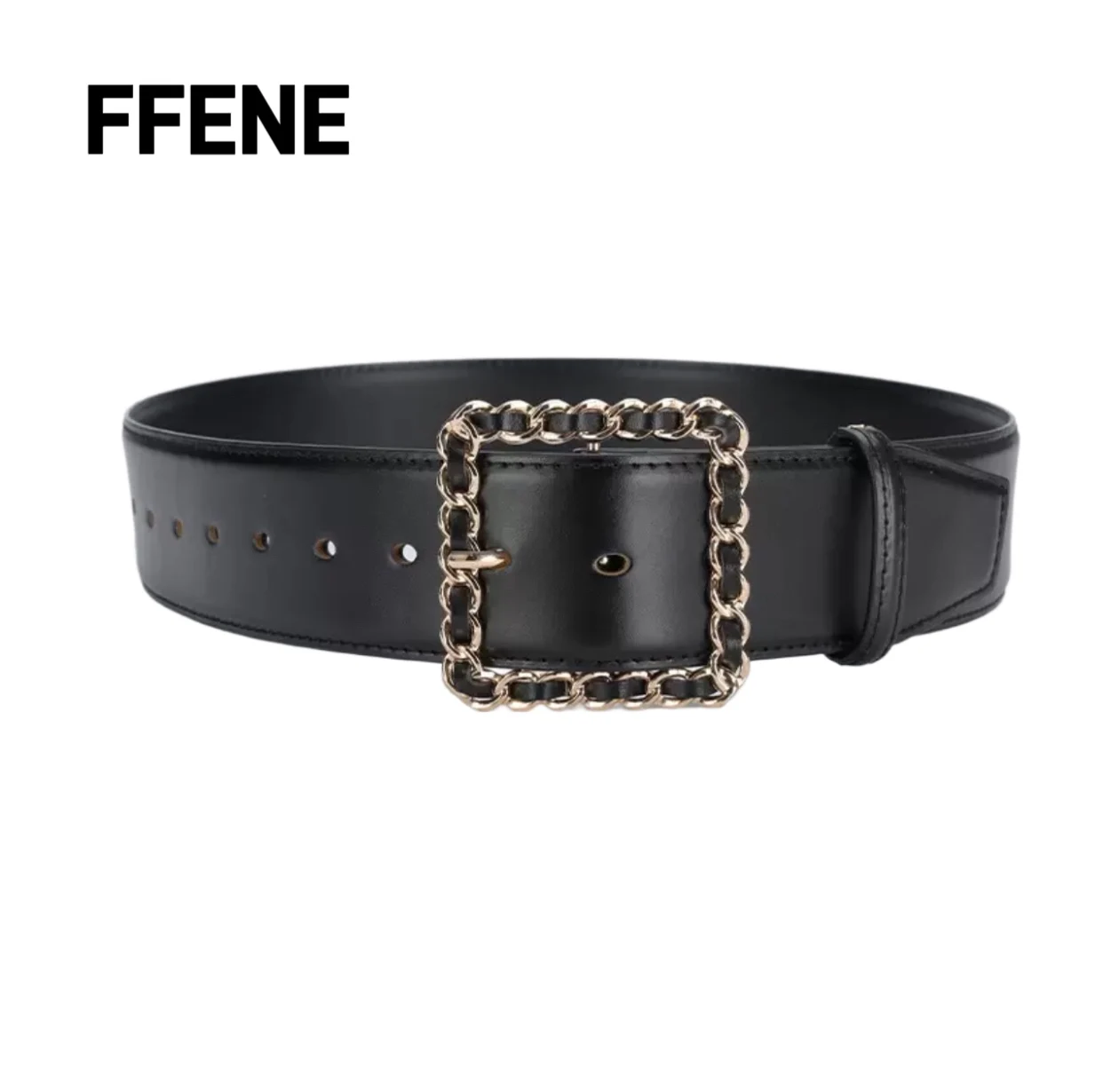 

Best-selling women's genuine leather belt, Korean fashion cowhide belt, luxurious decoration coat and trench coat versatile wide