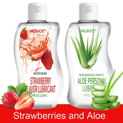 Lubricant of Fruity Love Gel Anal Lubricantion Strawberry Flavor Sex Lubricants Anal Oil Vagina Gel  Oil Lube Cream for Adults