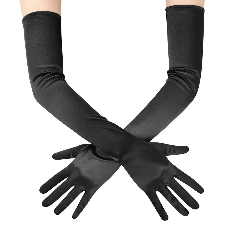 3 Teile/satz 1920er Jahre Flapper Kleid Zubehör Retro Party Requisiten GATSBY CHARLESTON Perlenkette Lange Rauchstange Handschuh Set