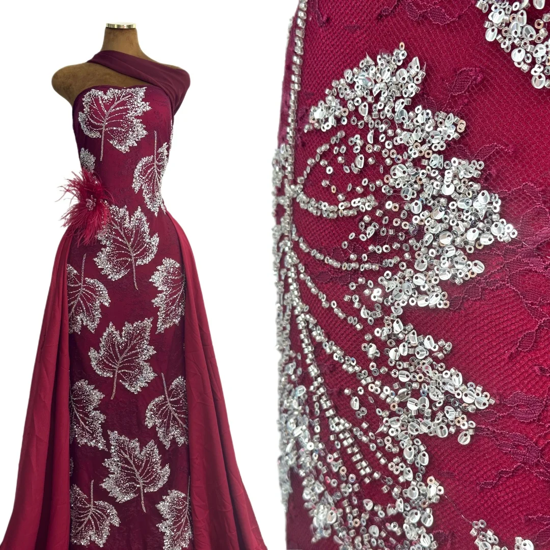 5-yard-fashion-french-tulle-mesh-lace-fabric-vine-floral-embroidery-sequins-beads-nigerian-for-sewing-wedding-party-bridal-dress