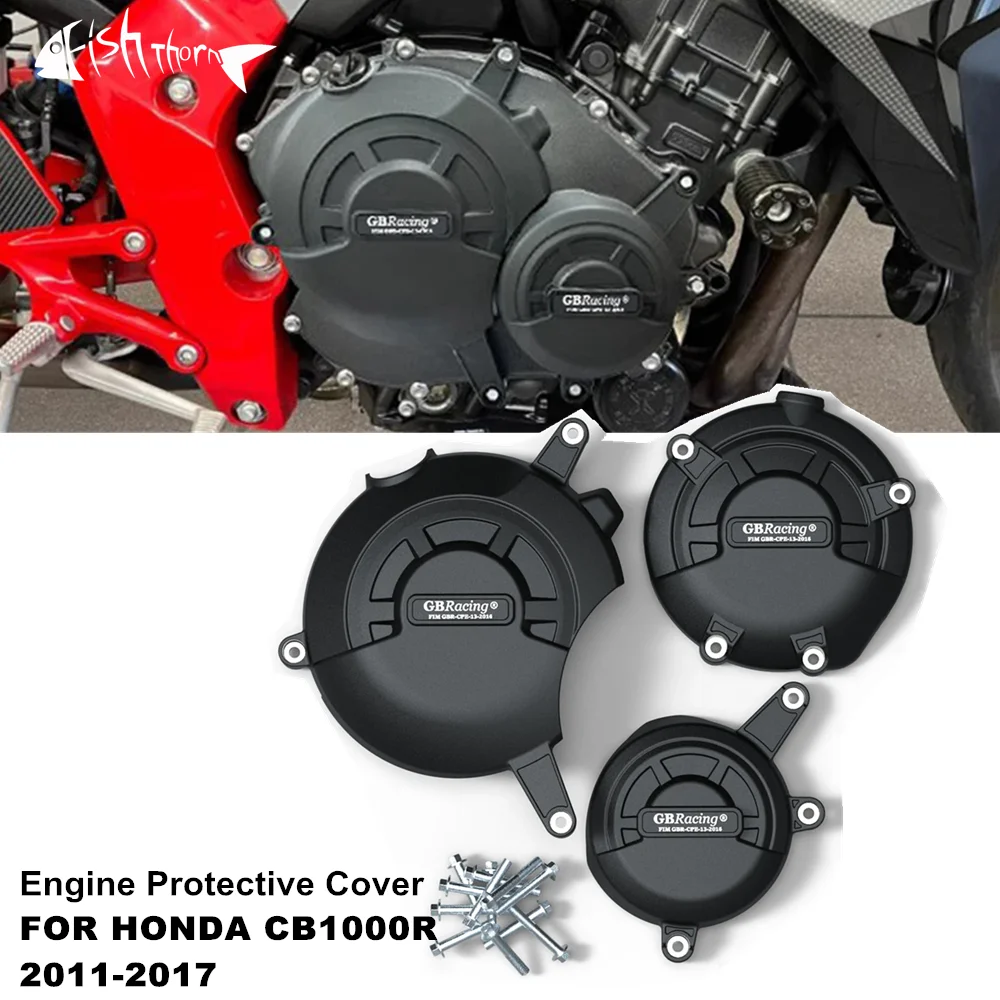 

For Honda CB1000R CB1000 R CB 1000R 2011-2017 Motorcycle Engine Cover Sets Bonnet Protector Engine Cover