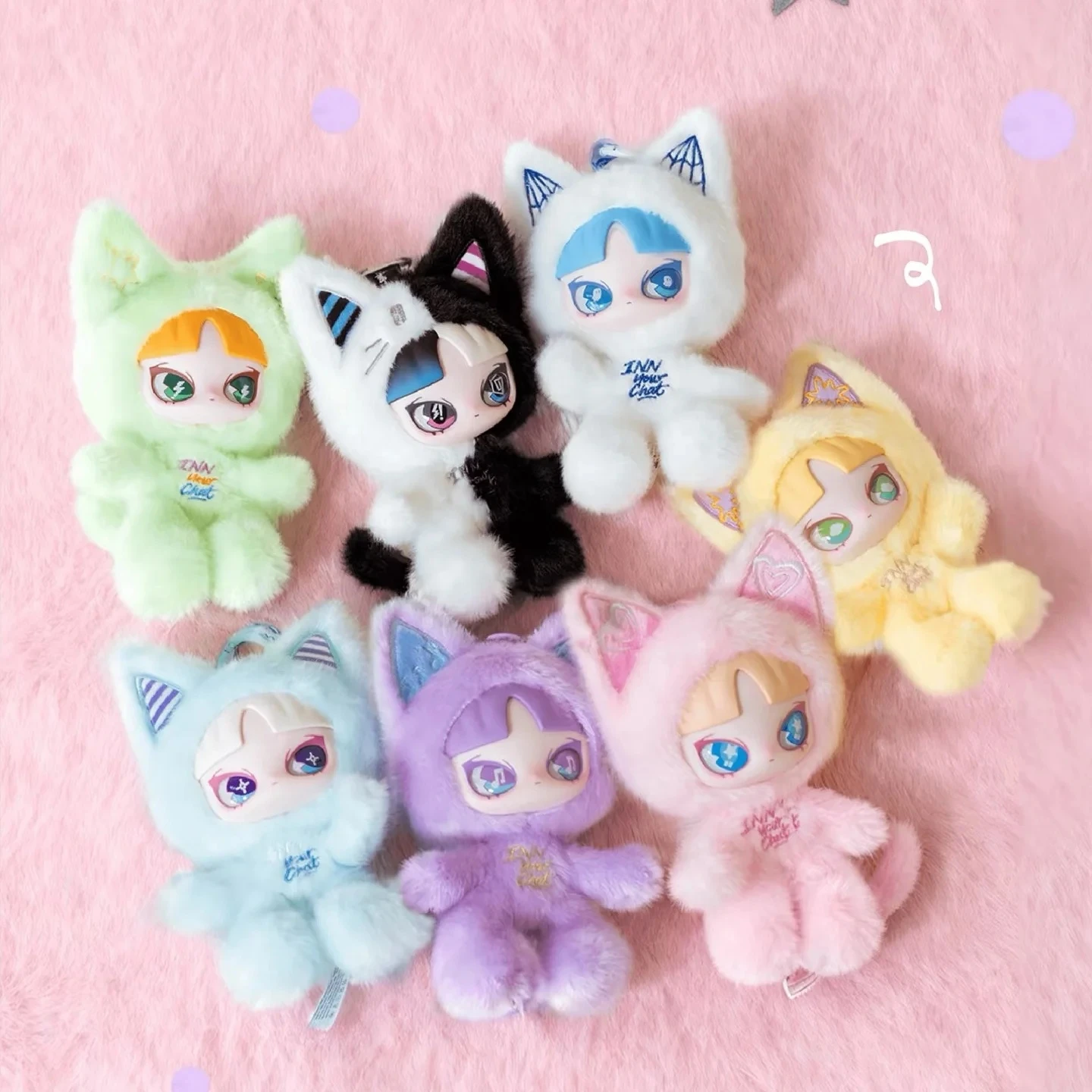 

Presale 30 days INN Your Chat Series Blind Box Mystery Box Cute Action Anime Figures Dolls Kawaii Toys Gift