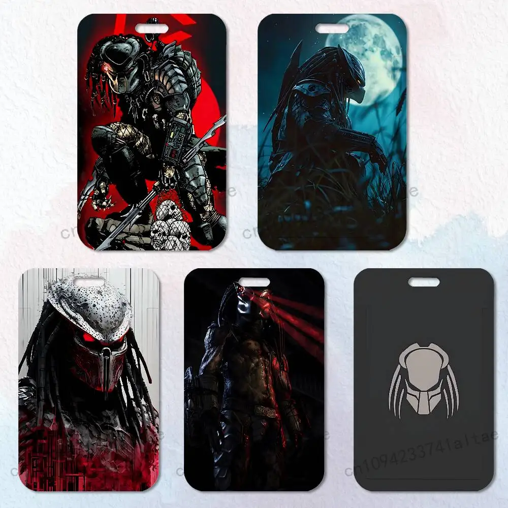 

Film The P-Predator Card Holder Lanyard Camera Neck Strap Credit Card Case ID Badge Credentials Protection