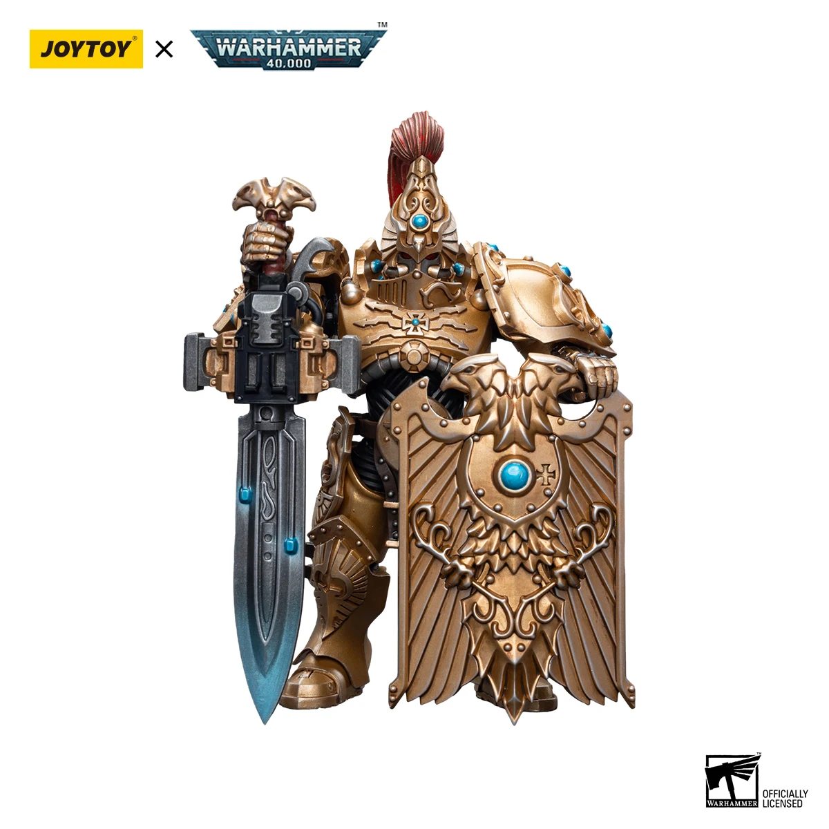 [IN-STOCK] JOYTOY Warhammer 40K 1/18 Action Figures Adeptus Custodes Custodian Guard Anime Collection Model Toy Free Shipping