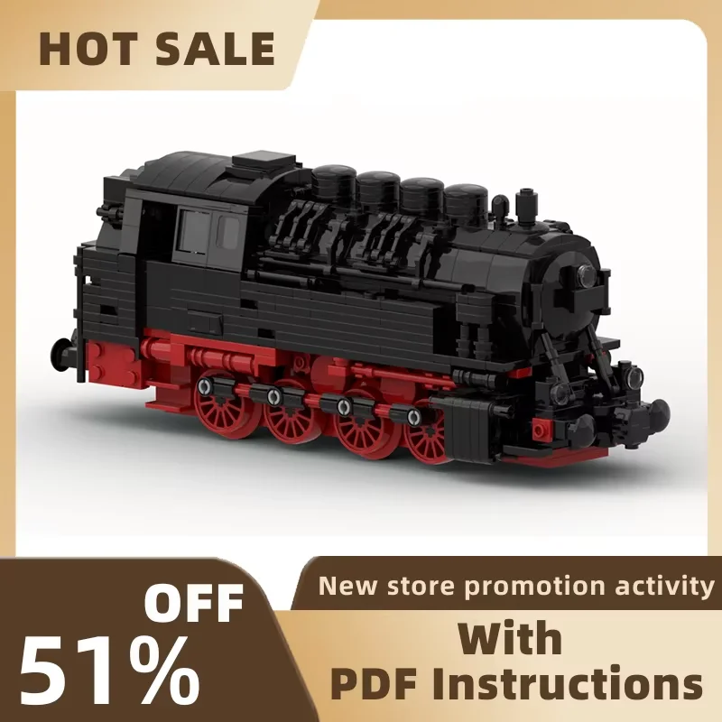 Nieuwe Moc Dr-Baureihe 81Train Head Model Stad Voertuig Accessoires Aangepaste Puzzels Diy Creatieve Ideeën Kinderen Speelgoed Verjaardagscadeau