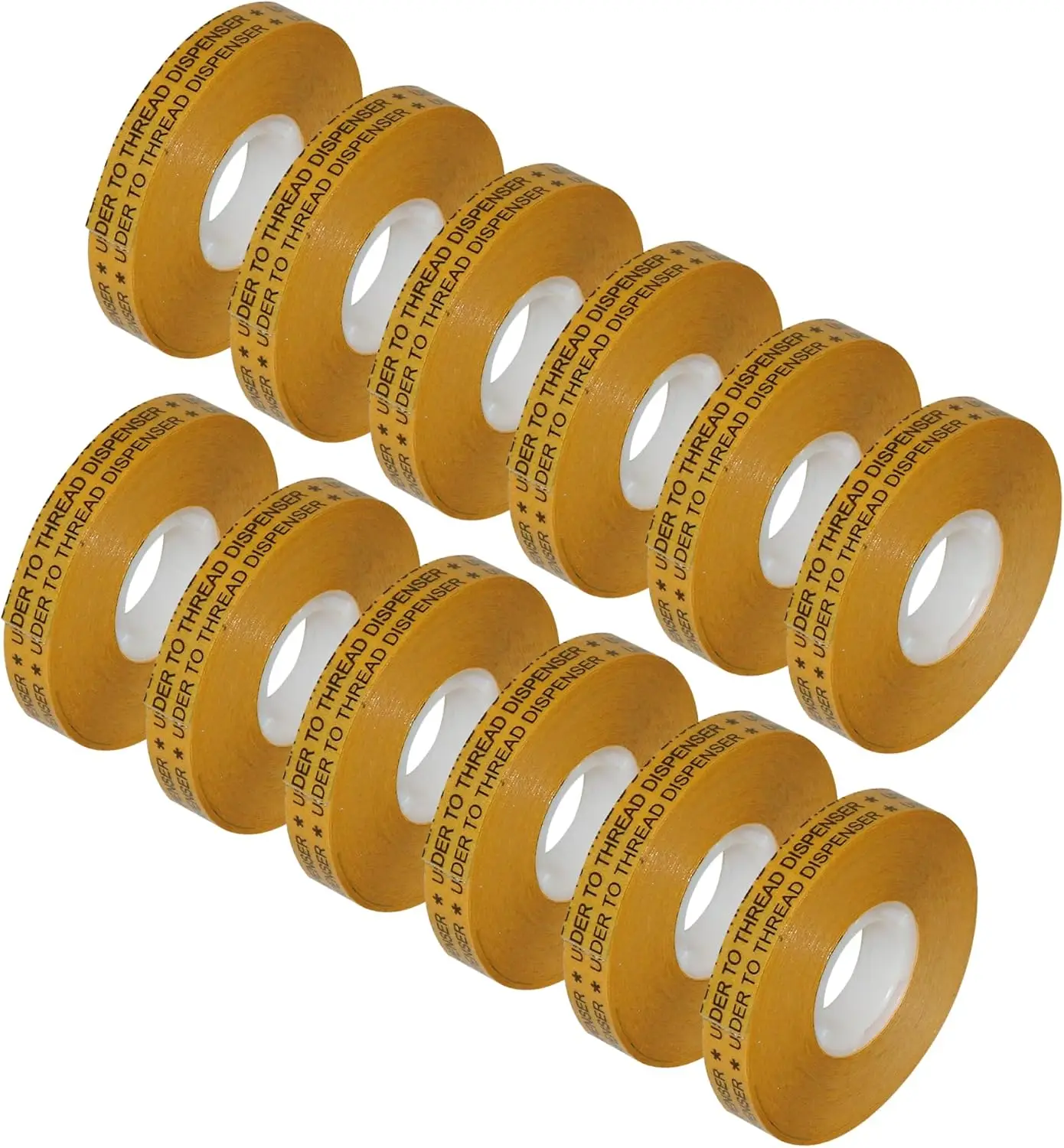 

JVCC ATG Tape Acid Neutral, (ATG-7502), 1/2 in. x 36 yds. (Clear Adhesive on Gold Liner) 12 Rolls