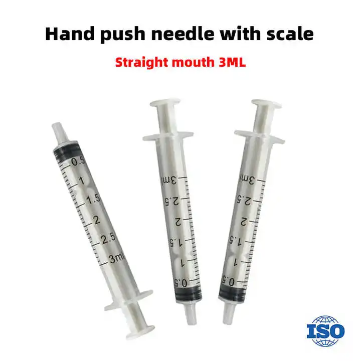 3ML Hand Push Industrial Syringe Full box sales (6000) Glue Dispensing Syringe Dispensing Barrel Cylinder