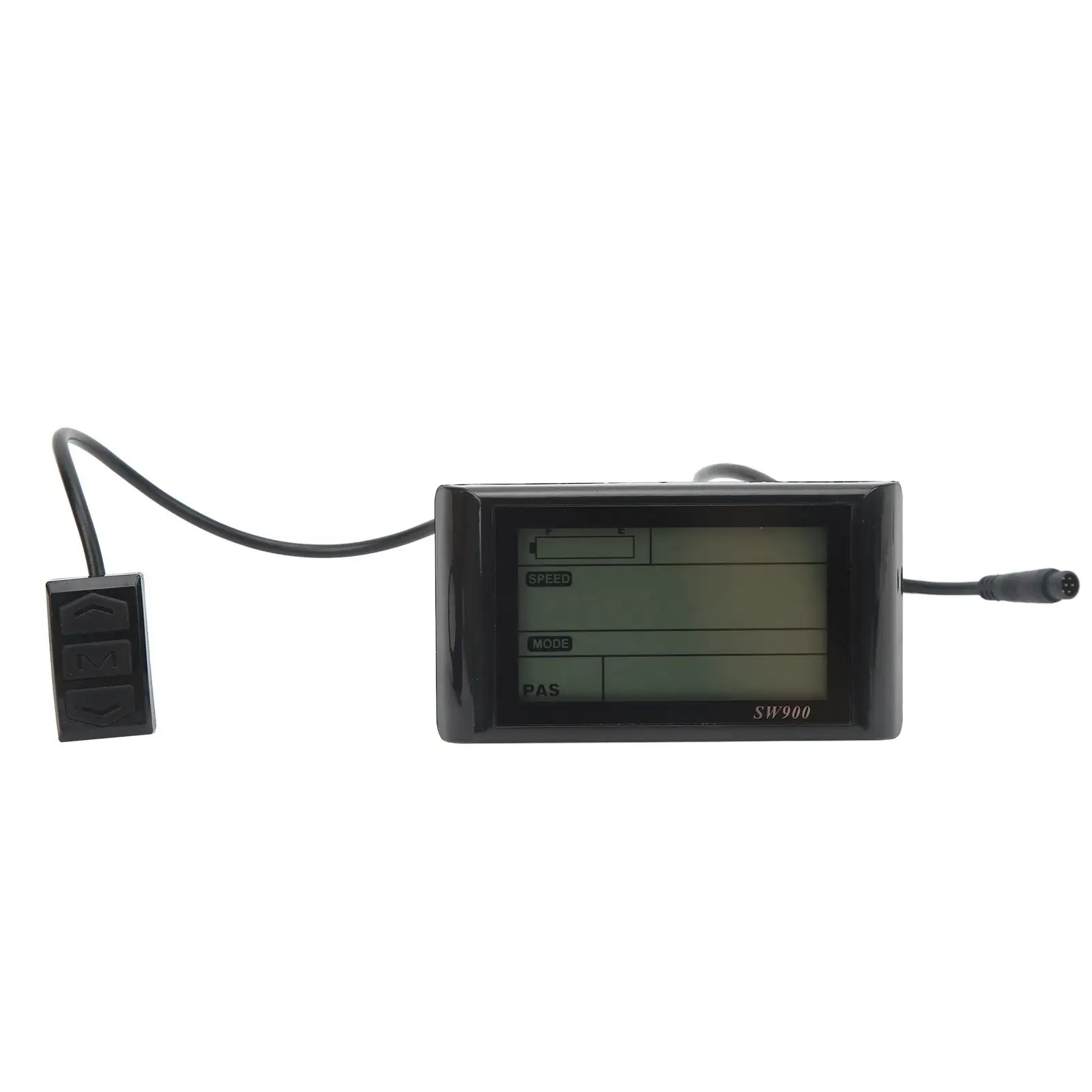 

Universal SW900 LCD Display Meter for Electric Bikes & Scooters - 24V/36V/48V/60V Waterproof Connector