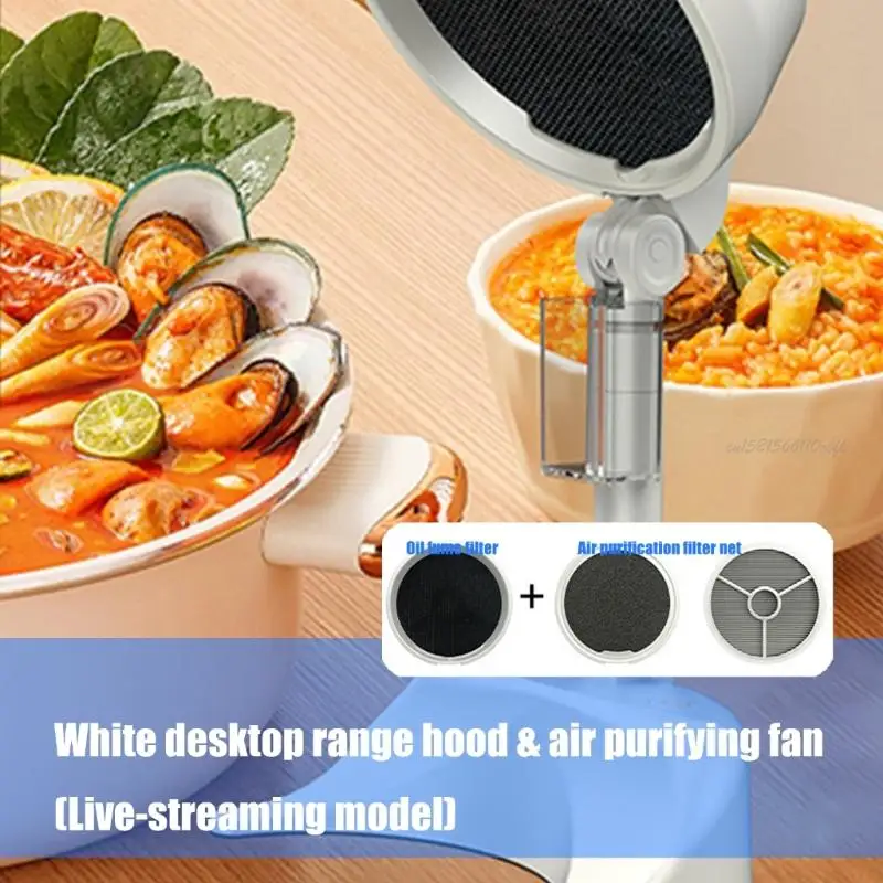 27RB静かな操作屋内グリルとホットポット排気ファンのためのポータブルレンジフード